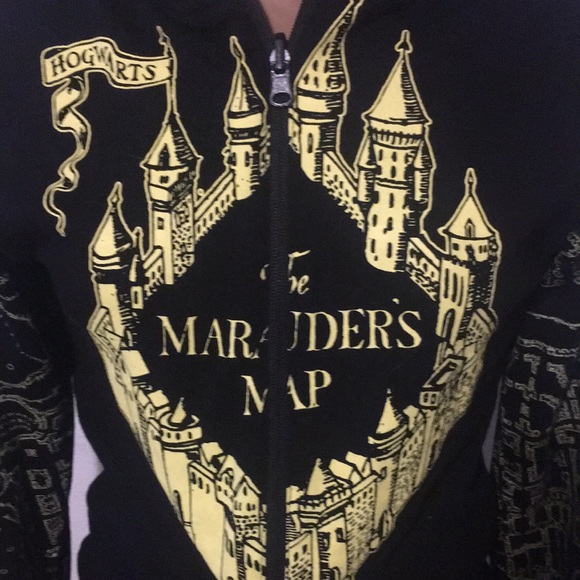 Harry Potter Hogwarts Reversible Hoodie size XS - Picture 4 of 9